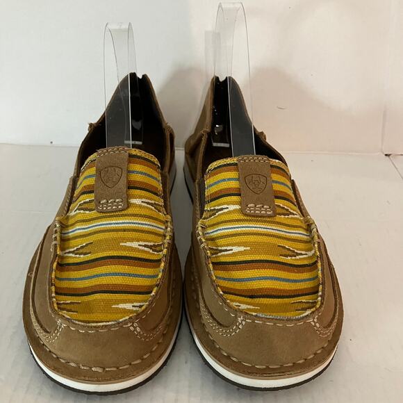 Ariat Women’s Brown Navajo  Print Loafer Size 7 New - Picture 2 of 8